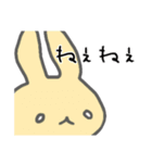 うさぎメンタル。(うざい・こわい Ver.)（個別スタンプ：3）