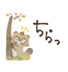 毎日つかえる♡にっこり狸の前向き幸せ言葉（個別スタンプ：36）