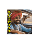 動く！ おもしろいインド人（個別スタンプ：5）