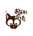 小さい黒猫★カフェ（個別スタンプ：25）