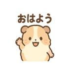 ふわもこモルモットさんの気分スタンプ（個別スタンプ：10）