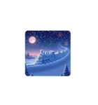 幻想列車と花火Fantasy Train ＆ Fireworks（個別スタンプ：13）