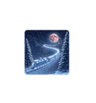 幻想列車と花火Fantasy Train ＆ Fireworks（個別スタンプ：16）