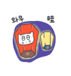 旅人ベベニャン (韓国語 - 台湾語) 4（個別スタンプ：1）