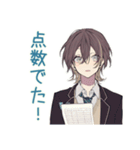 テスト報告★男子高校生の励まし（個別スタンプ：4）