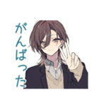 テスト報告★男子高校生の励まし（個別スタンプ：6）