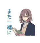 テスト報告★男子高校生の励まし（個別スタンプ：9）