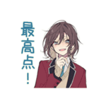 テスト報告★男子高校生の励まし（個別スタンプ：13）