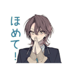 テスト報告★男子高校生の励まし（個別スタンプ：17）