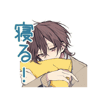 テスト報告★男子高校生の励まし（個別スタンプ：40）