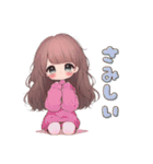 ゆるっと女の子の気分（個別スタンプ：13）