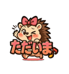 ドジ可愛ハリネズミ＊ピッピ毎日スタンプ4（個別スタンプ：3）