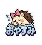 ドジ可愛ハリネズミ＊ピッピ毎日スタンプ4（個別スタンプ：5）