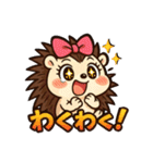 ドジ可愛ハリネズミ＊ピッピ毎日スタンプ4（個別スタンプ：14）