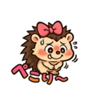 ドジ可愛ハリネズミ＊ピッピ毎日スタンプ4（個別スタンプ：18）