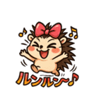 ドジ可愛ハリネズミ＊ピッピ毎日スタンプ4（個別スタンプ：32）