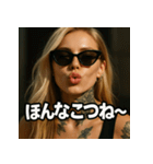 【博多弁】金髪博多娘（個別スタンプ：13）