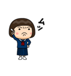 芋ジャージの旦那が好きな女の子（個別スタンプ：4）
