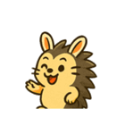 ハリネコの感情魔法パック（個別スタンプ：7）