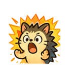 ハリネコの感情魔法パック（個別スタンプ：13）