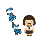 ずっと使えるセーラー服のかわいい女の子（個別スタンプ：8）