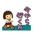 ずっと使えるセーラー服のかわいい女の子（個別スタンプ：13）