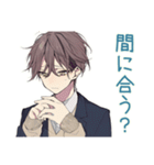 男子高校生★塾と部活の調整（個別スタンプ：14）