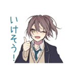 男子高校生★塾と部活の調整（個別スタンプ：36）