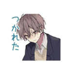 男子高校生★塾と部活の調整（個別スタンプ：40）