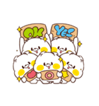 ねこなともだち めちゃ使えるスタンプ！（個別スタンプ：4）