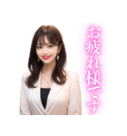 【男ウケ抜群】オフィスレディ@社会人向け（個別スタンプ：19）