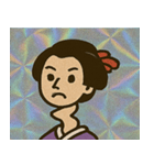 キラキラシール風ろくろ首@SFW（個別スタンプ：4）