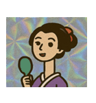 キラキラシール風ろくろ首@SFW（個別スタンプ：10）