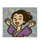 キラキラシール風ろくろ首@SFW（個別スタンプ：12）