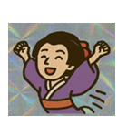 キラキラシール風ろくろ首@SFW（個別スタンプ：16）