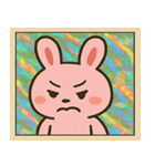 キラキラシール風つきのうさぎ@SFW（個別スタンプ：12）