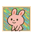 キラキラシール風つきのうさぎ@SFW（個別スタンプ：19）