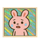 キラキラシール風つきのうさぎ@SFW（個別スタンプ：32）