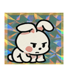 キラキラシール風ラッキーうさぎ@SFW（個別スタンプ：23）