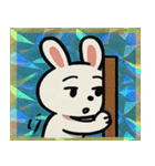 キラキラシール風ラッキーうさぎ@SFW（個別スタンプ：29）