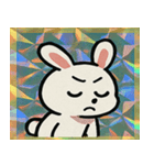 キラキラシール風ラッキーうさぎ@SFW（個別スタンプ：31）