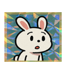 キラキラシール風ラッキーうさぎ@SFW（個別スタンプ：32）