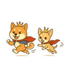 柴王とチワワ王の1日（個別スタンプ：31）