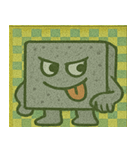 キラキラシール風ぬりかべ@SFW（個別スタンプ：14）