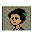 キラキラシール風グルグルろくろ首@SFW（個別スタンプ：2）