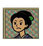 キラキラシール風グルグルろくろ首@SFW（個別スタンプ：6）