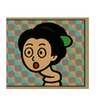 キラキラシール風グルグルろくろ首@SFW（個別スタンプ：12）