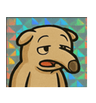 キラキラシール風ペロリんアリクイ@SFW（個別スタンプ：10）