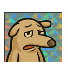 キラキラシール風ペロリんアリクイ@SFW（個別スタンプ：12）