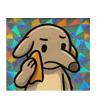 キラキラシール風ペロリんアリクイ@SFW（個別スタンプ：26）